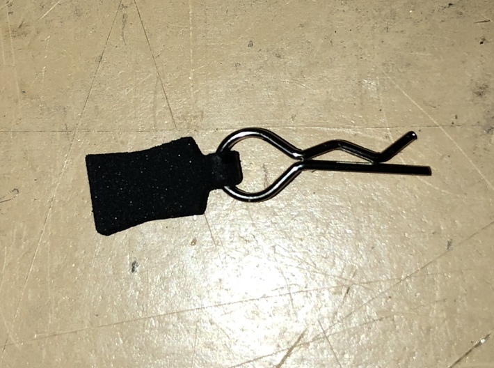 Body Clip Pull Tab UPDATED 3d printed 