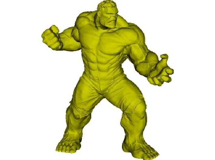 55mm Incredible Hulk figure 3d printed