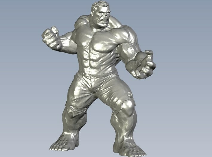 55mm Incredible Hulk figure 3d printed 