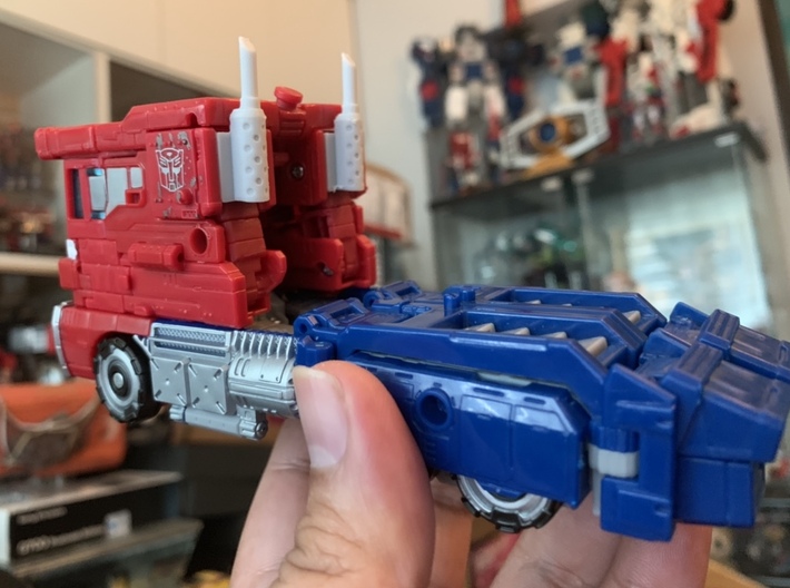 Siege Optimus prime smokestacks replacement - MP  3d printed *disclaimer: part is printed on my own 3D printer