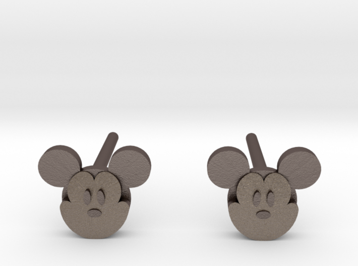 Mickey Mouse Earrings 3d printed