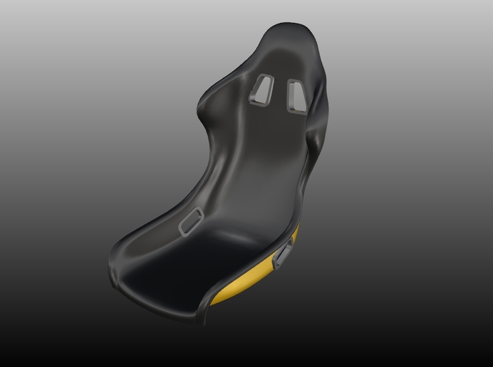 Race Seat-RType 10 - 1/10 3d printed 