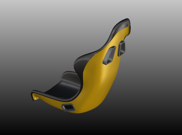 Race Seat-RType 10 - 1/10 3d printed 