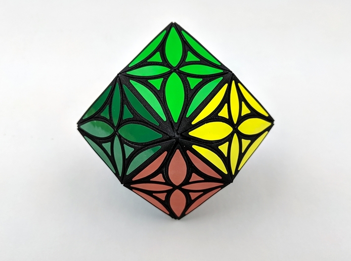Collider Rhombdo Puzzle 3d printed 