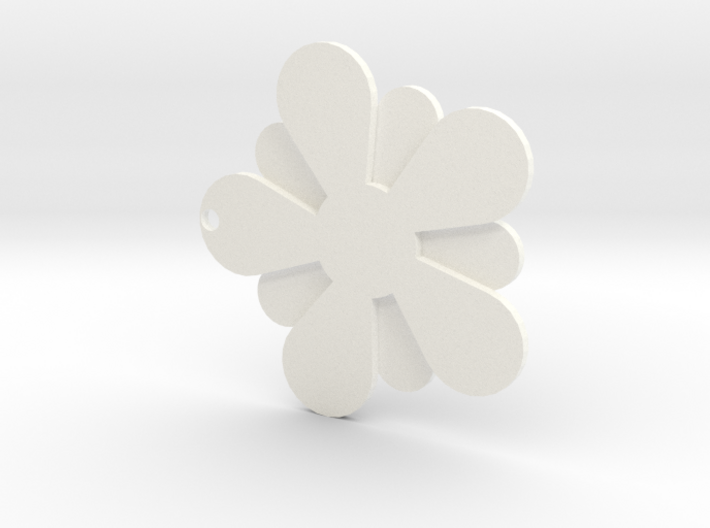 Plum blossom 3d printed