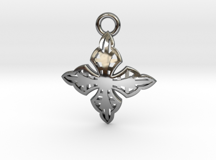 Cross Charm/Pendant 3d printed