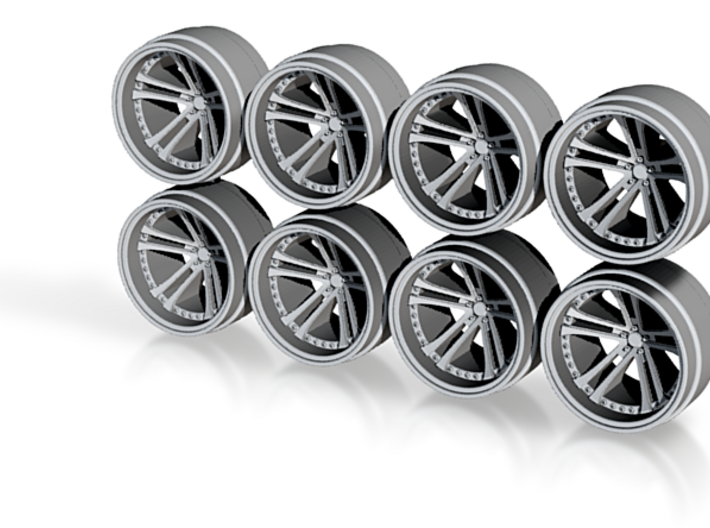 SV21 9-0 Hot Wheels Rims 3d printed