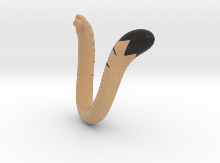Tail for 8&quot; Tina Tropical Swimsuit figurine 3d printed