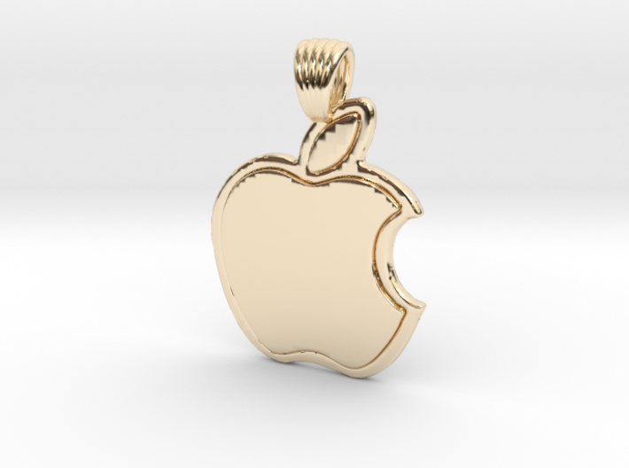 Apple [pendant] 3d printed