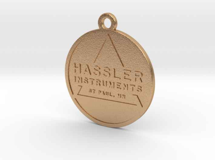 Hassler Instruments Keychain 3d printed 