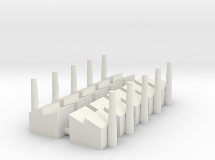 Minor Industrial Complex (x10) 3d printed
