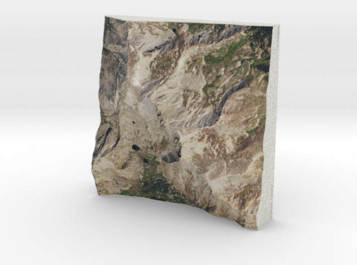 Mt. Massive, Colorado, USA, 1:25000 3d printed 