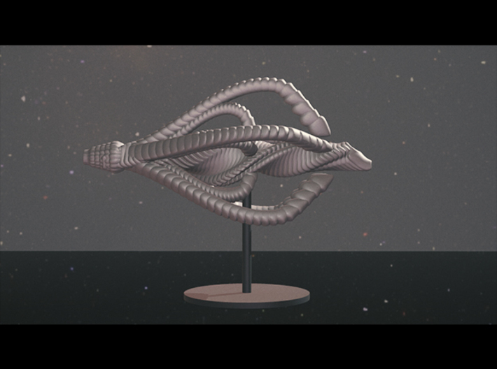 Spaceship - Alien Cruiser 3d printed