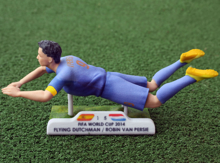 Flying Dutchman / Robin van Persie  3d printed 