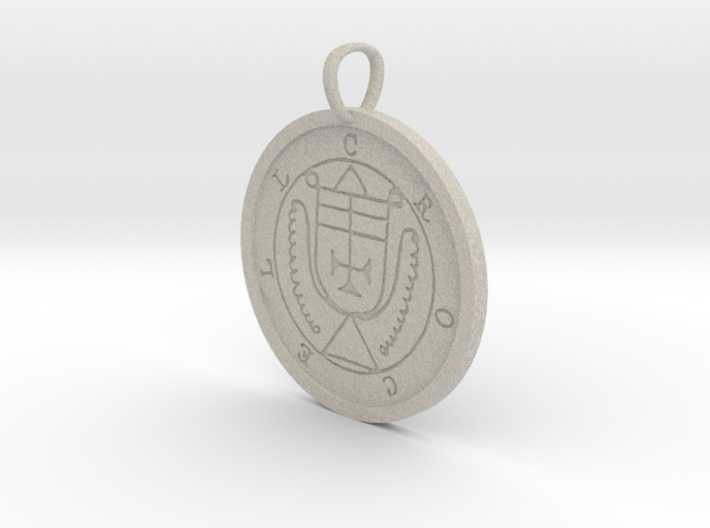 Crocell Medallion 3d printed