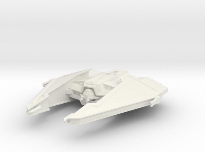 Sith Fury-class Imperial Interceptor 3d printed