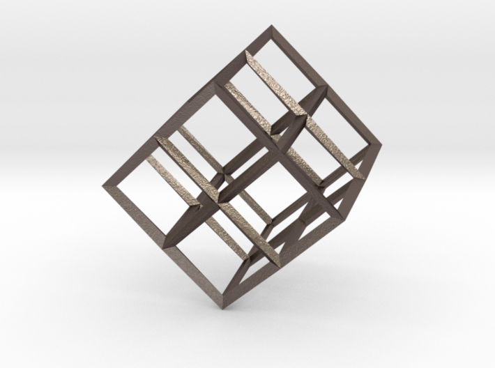 Cube Wireframe 3d printed