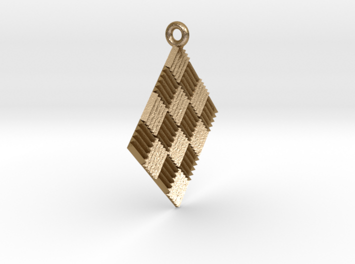Triangl Reflrctors Pendant 3d printed