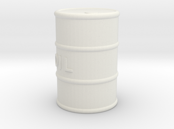 Printle Thing Oil Barrel - 1/24 3d printed