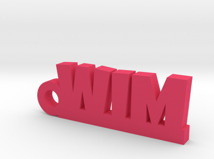 WIM keychain Lucky 3d printed