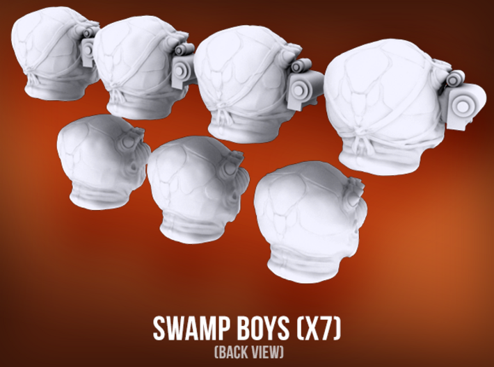 Swamp Boys (x7) 3d printed 