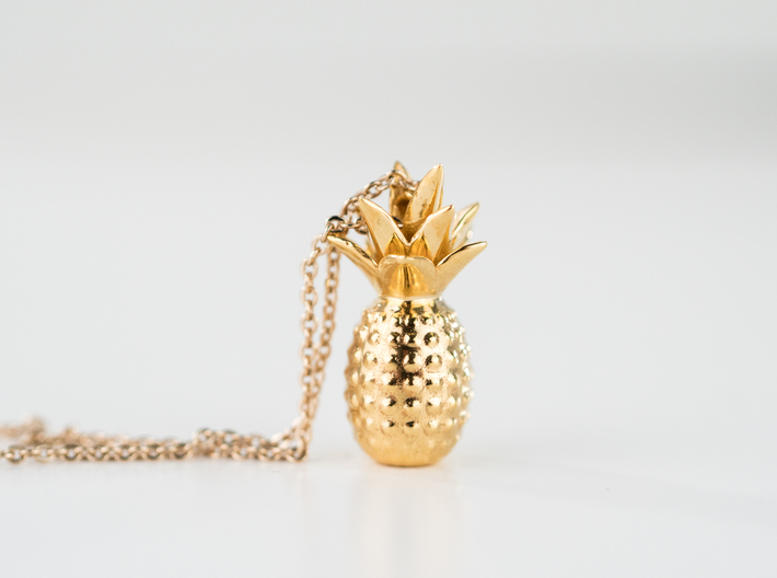 Tropical kiss 3d printed Tropical love pineapple by Universeyes