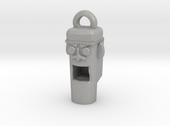 Aztec pendant &amp; whistle 3d printed