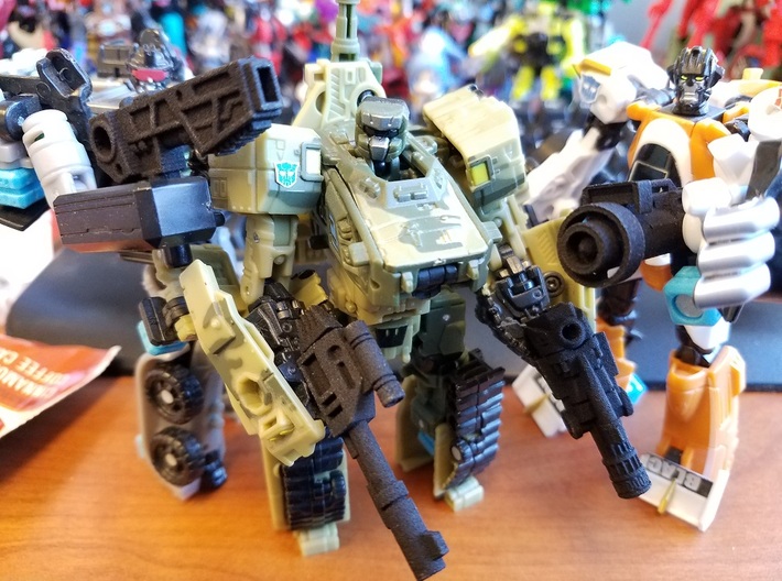 5mm PCC Autobot Weapons 3d printed