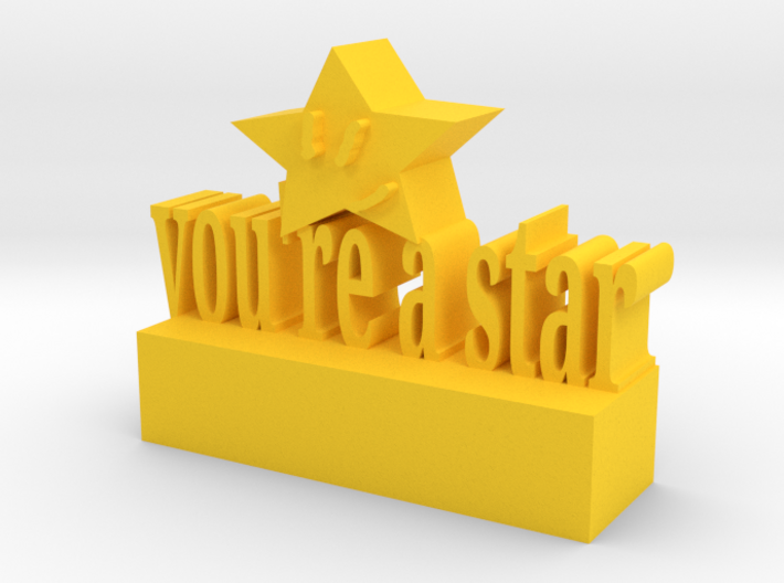 Star Statue 3d printed