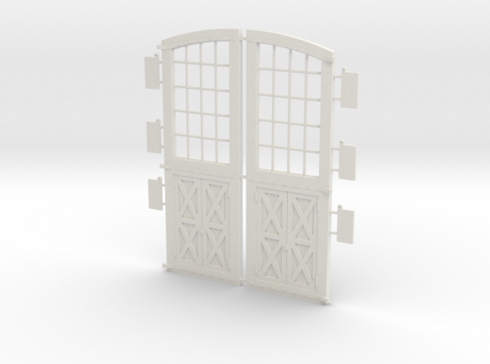 Personnel Doors DSP&amp;P Gunnison Roundhouse 3d printed