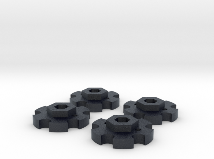 NutLockers for Jconcepts Tribute Wheels (for 7mm) 3d printed