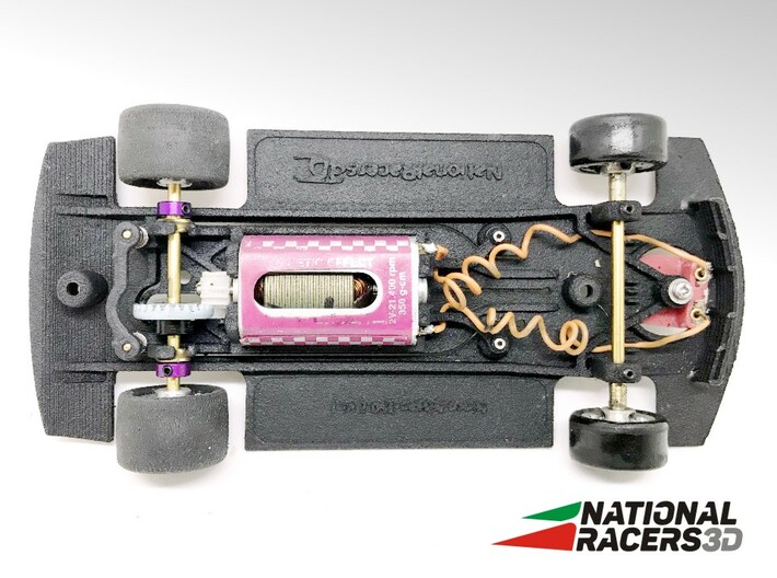 Chassis - Ninco Nissan 350Z (Inline - AllinOne) 3d printed 