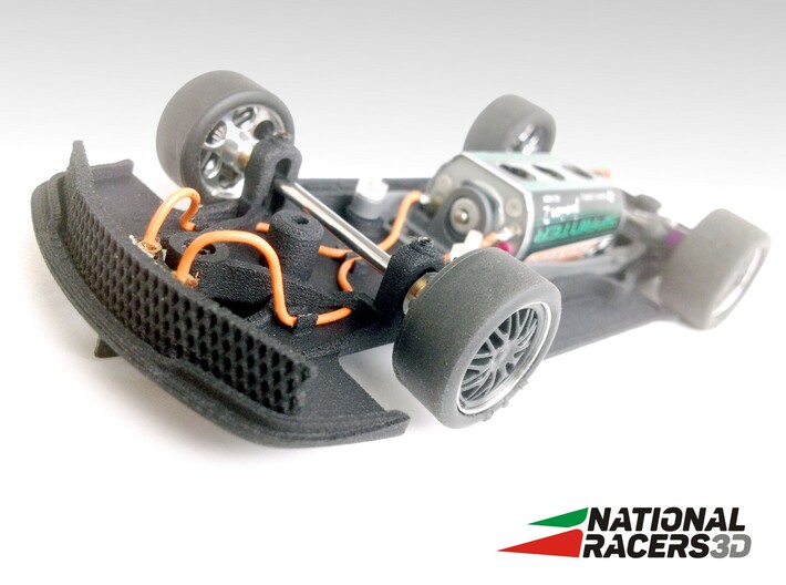 3D Chassis - Ninco Porsche 997 GT3 CUP (Combo) 3d printed 
