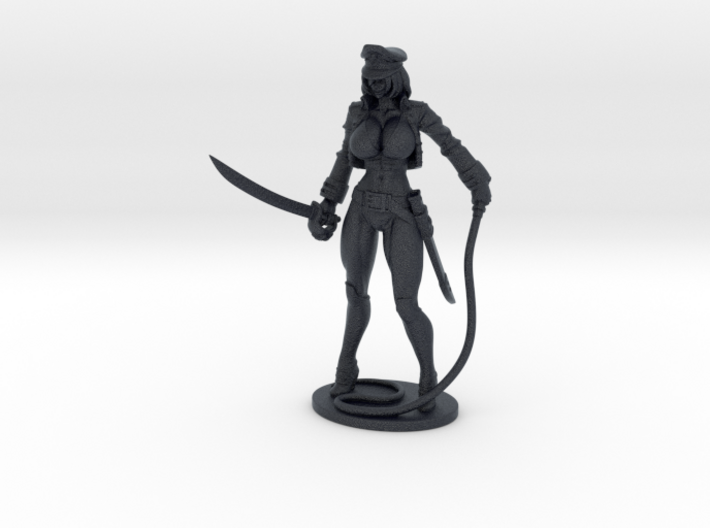 Major Kyra Figurine with Whip 200mm 3d printed