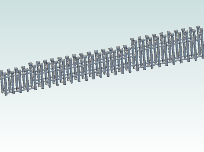 EMD stanchions 35 series HO plastic 3d printed Screenshot of CAD model