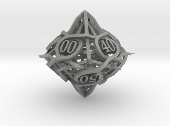 Thorn d10 Decader Ornament 3d printed