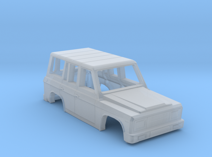 Aro 244 Body of Romanian SUV Scale 1:87 3d printed