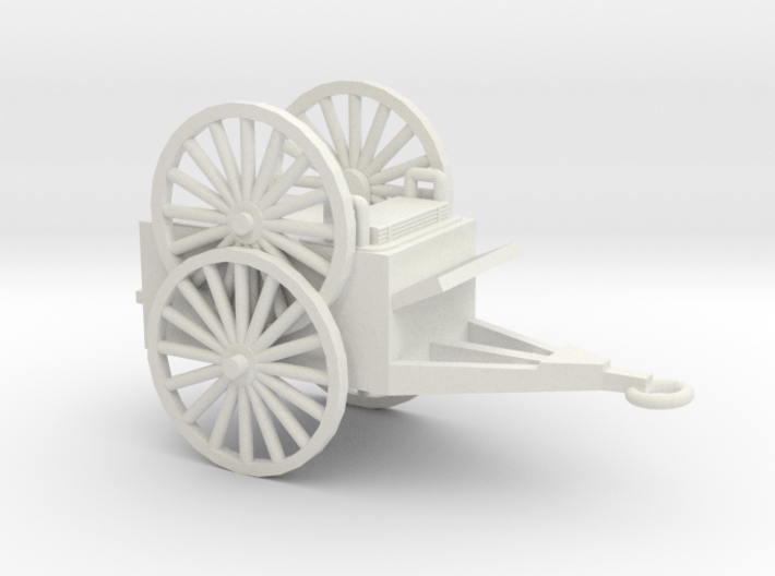 1/48 Scale Battery and Store Wagon M1917 3d printed