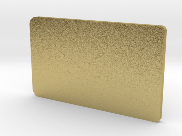 Brass Battery Plate for Cutout XRAY T4 2019 3d printed