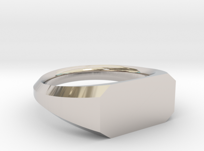 UNISEX Pinky Ring Multiple Sizes 3d printed