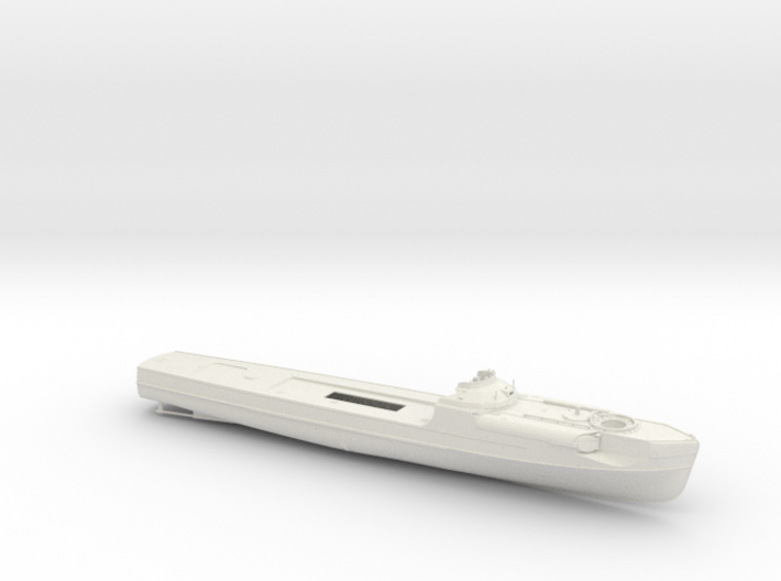 1/100 DKM Schnellboot S100 Hull 3d printed 