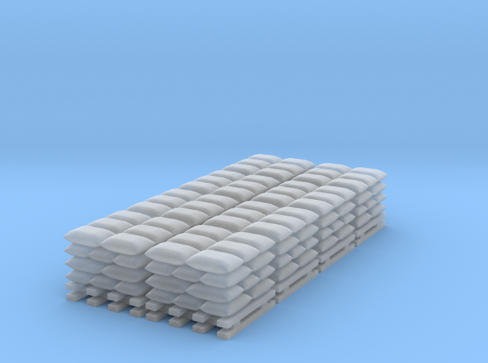 Sandbag Stack - Set of 8 - Zscale 3d printed