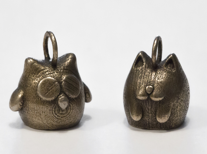 Cat Keychain 3d printed 