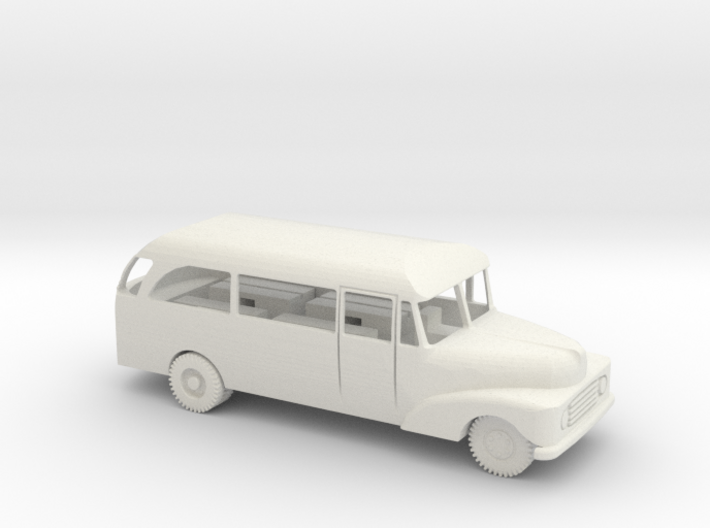 1/72 Scale Ford 1955 MASH Bus 3d printed
