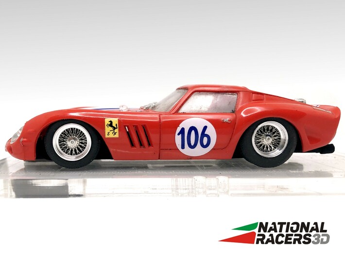 Chassis - PINK-KAR Ferrari 250 GTO (Inline-AiO) 3d printed 
