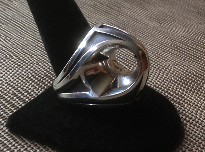 Portal Ring - Size 12 (21.39 mm) 3d printed