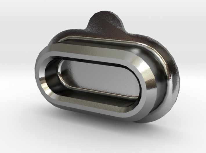 Garmin fenix 5 rear connector cap (your engraving) 3d printed