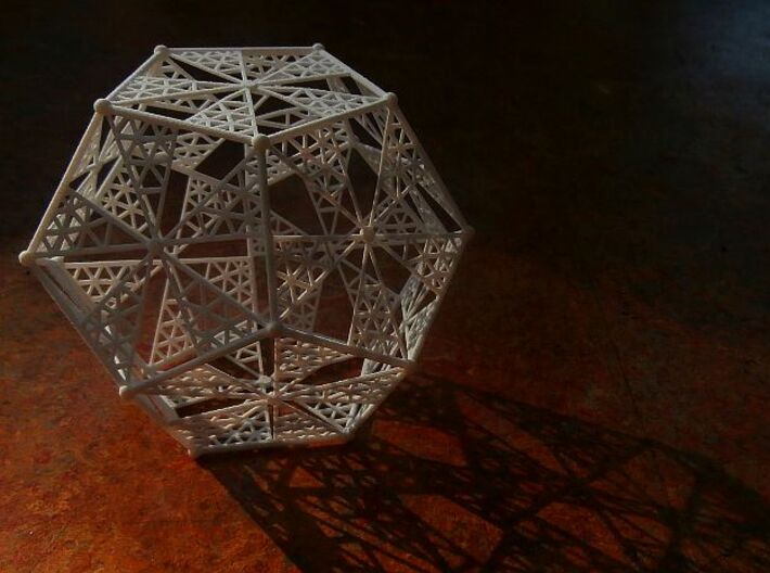 10 cm Dodecahedron 3d printed