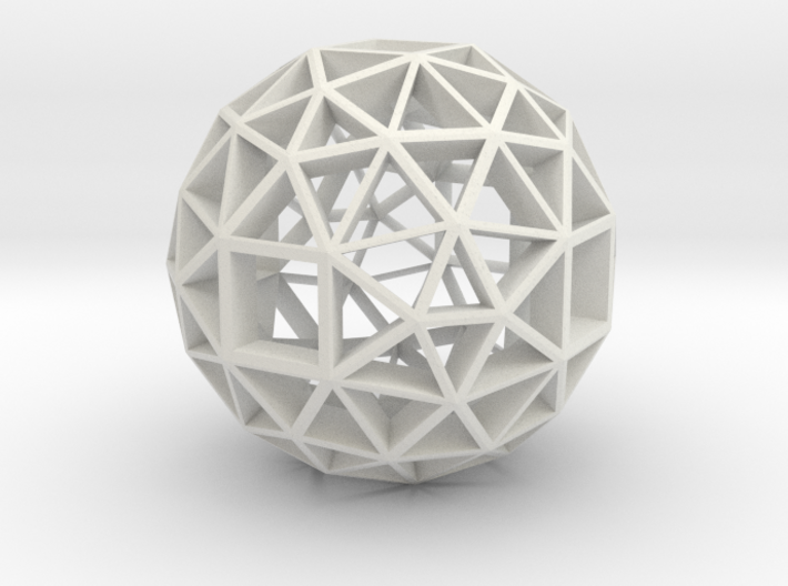 108mm gmtrx f134 skeletal polyhedron 3d printed