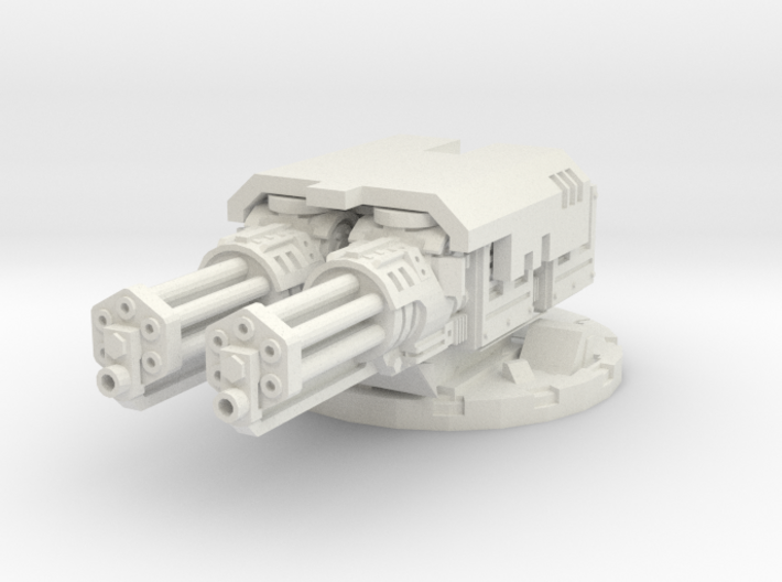 complete cannon mount for assault cannons - 28mm S 3d printed